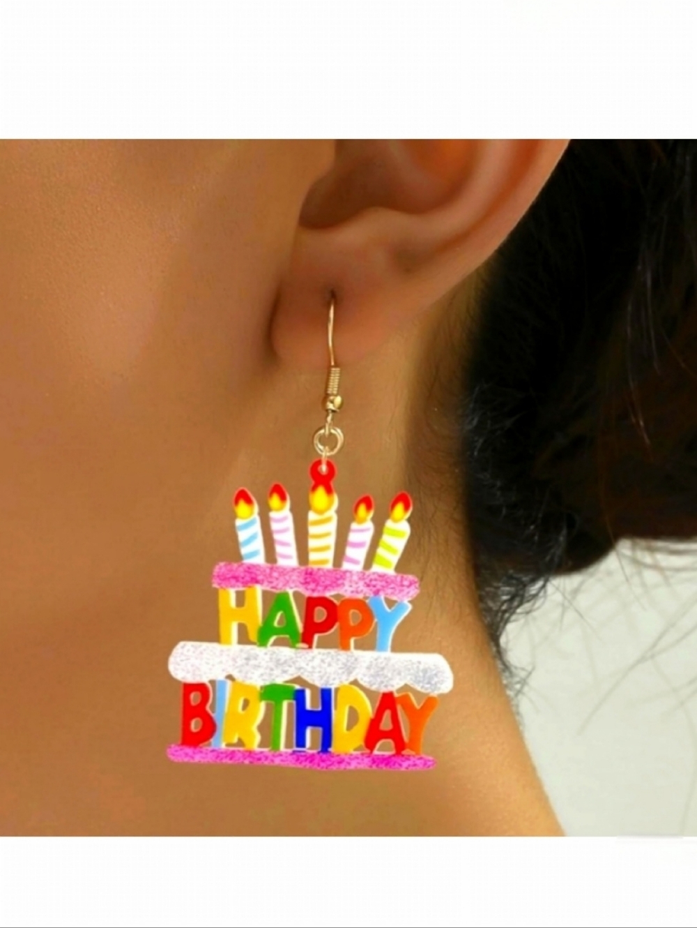 🌺Happy Birthday Earings Birthday Accessories Birthday Gits